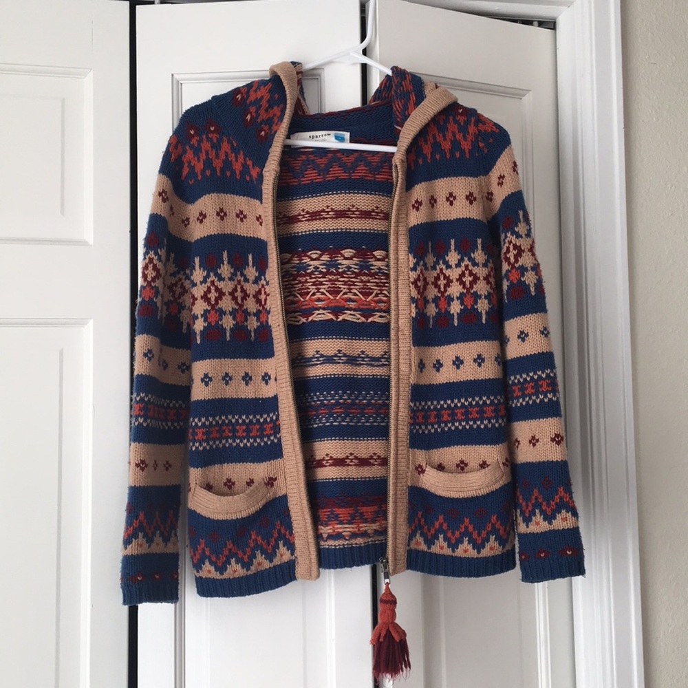 Anthropologie sparrow sweater